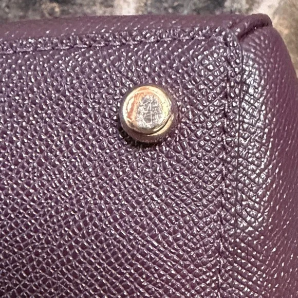 Coach Dark Fuscia Surrey Carryall - Picture 8 of 16